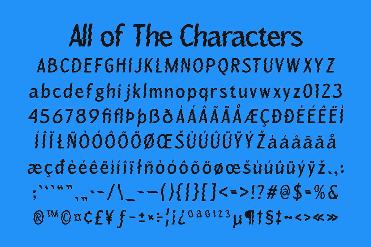 CS Alondra Rippled, a Sans Serif Font by Craft Supply Co. (Photo 8 of 8)