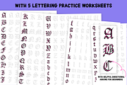 Procreate Blackletter Calligraphy, a Brush Add-On by AlwaysBeColoring (Thumbnail 6 of 11)