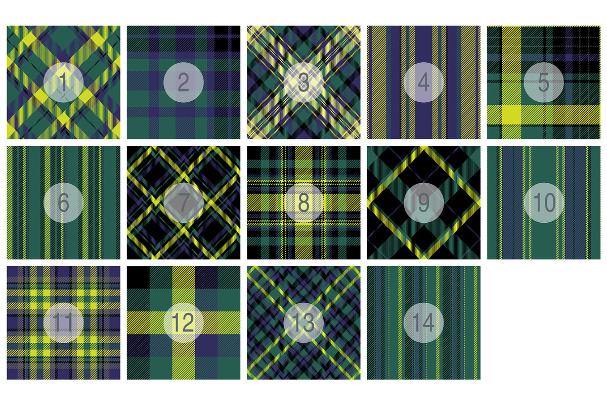 #37 Classic Tartan Pattern in Vector, a Pattern Graphic by Plaid4You (Photo 2 of 7)