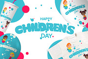 Happy Children's Day, a Poster Template by Anna's Lettering (Thumbnail 8 of 8)