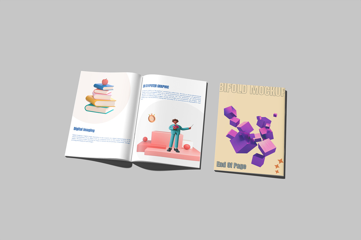 A4 Magazine Mockup, a Print Template by rahmatmoscae (Photo 8 of 16)
