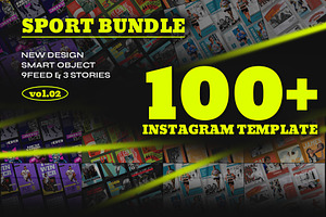 Bundle Sport Instagram Templates