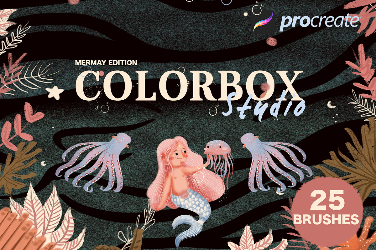 Colorbox studio for Procreate, a Brush Add-On by Eliza Moreno Illustration (Photo 1 of 5)