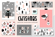 Cute Christmas Graphics Set, a Decorative Illustration by Studio Fevrier (Thumbnail 1 of 7)