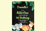 Wild One Invitation, an Invitation Template by mpcprintables (Thumbnail 2 of 3)