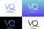 VQ Vocal Logo, a Branding & Logo Template by HueNestify (Thumbnail 1 of 2)