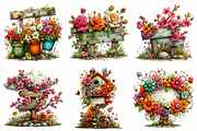 Whimsical Spring Signpost Clipart, an Illustration by Daily.Designs (Thumbnail 5 of 8)