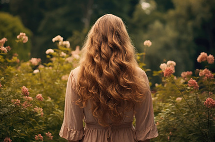 Beautiful young woman with long curl, a Photo by Iftikhar Alam