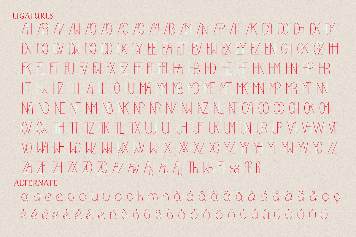 Ingenue Serif Bundle font, a Serif Font by CHIMERA (Photo 16 of 17)
