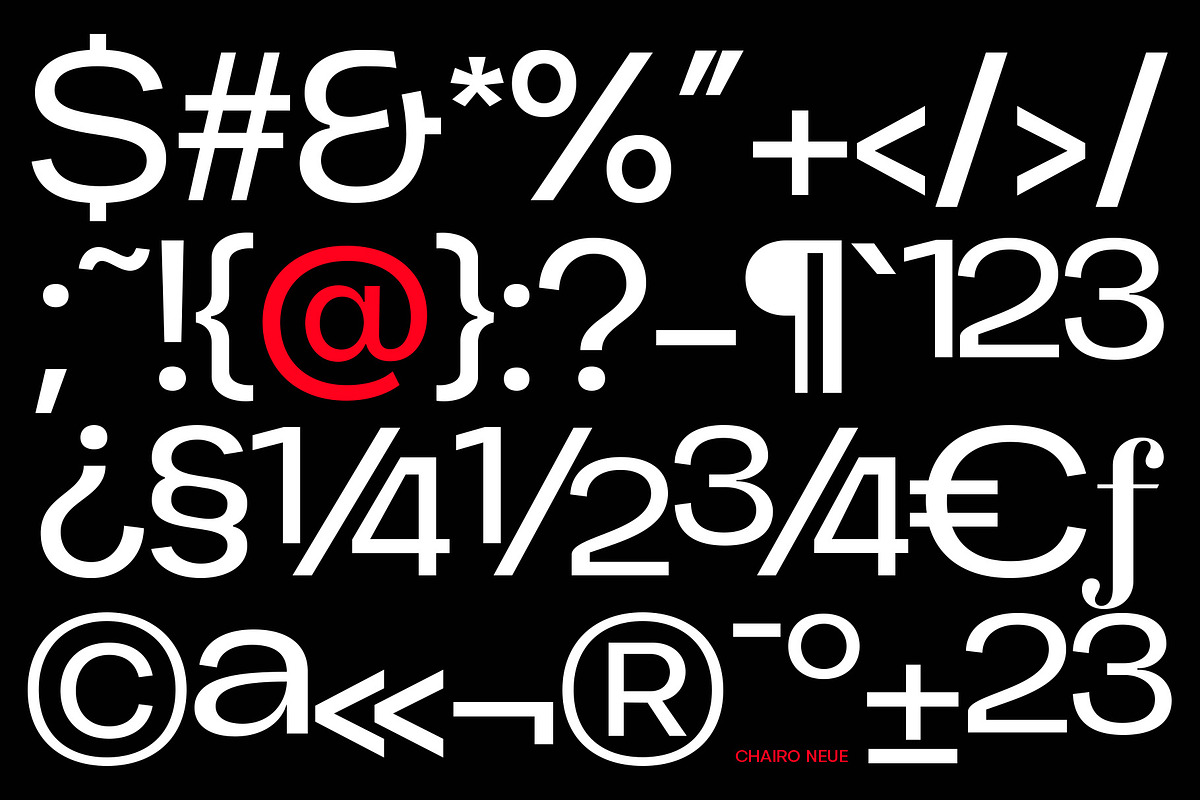 ChairoNeue, a Sans Serif Font by Propertype (Photo 6 of 14)