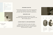 Therapist Squarespace Template, a Templates & Theme by Lexi by Design Studio (Thumbnail 4 of 9)