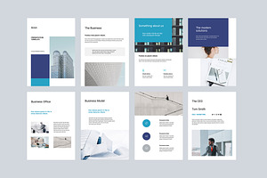 ARON Vertical Google Slides Template