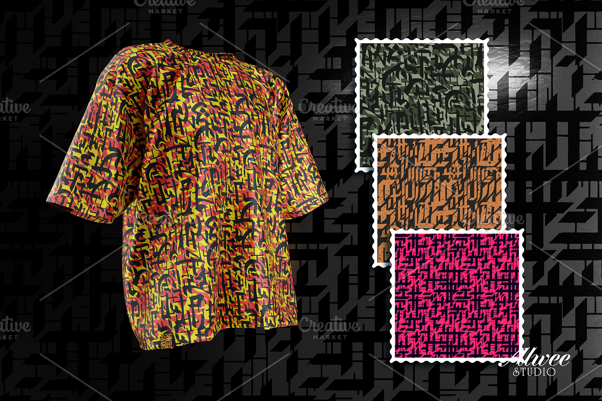 Urban Motion – Abstract Pattern Set, a Pattern Graphic by Alwee Studio (Photo 8 of 9)