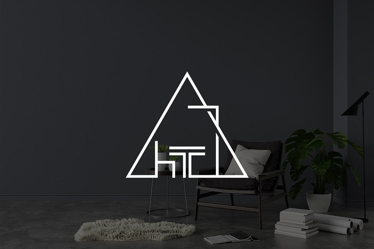Geometric Home Interior Logo, a Branding & Logo Template by Luxury Logos (Photo 2 of 4)