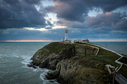 South Stack Lighthouse, Anglesey, a Nature Photo by Margaret Clavell