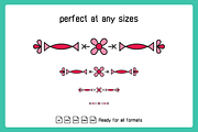 Text Divider & Separator Arrow Line, a Decorative Illustration by Designfour (Thumbnail 2 of 6)