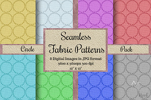 64 Seamless Fabric Textures - Set 2