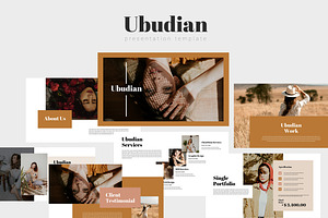 Ubudian - Keynote Template