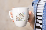 Gnome Easter & Mushroom Watercolor, an Illustration by Balada Digital Art (Thumbnail 8 of 11)