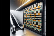 Checkered Digital Paper, a Texture Illustration by Designworld (Thumbnail 2 of 5)