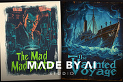Classic Horror Movie Poster Prompts, an Object Graphic by MadeByAI Studio (Thumbnail 5 of 5)