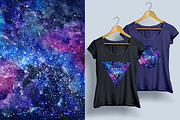 Watercolor Universe illustrations, a Texture Illustration by Librebird (Thumbnail 3 of 4)