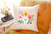 Romantic Pastel Floral Clipart Set, an Illustration by Sublimation Artist (Thumbnail 6 of 6)