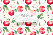 Apple Clipart Collection, an Illustration by YuliyaArtGarden (Thumbnail 6 of 8)