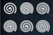 Rolled Flower paper template SVG., a Shape Add-On by KundolaArt (Thumbnail 3 of 6)