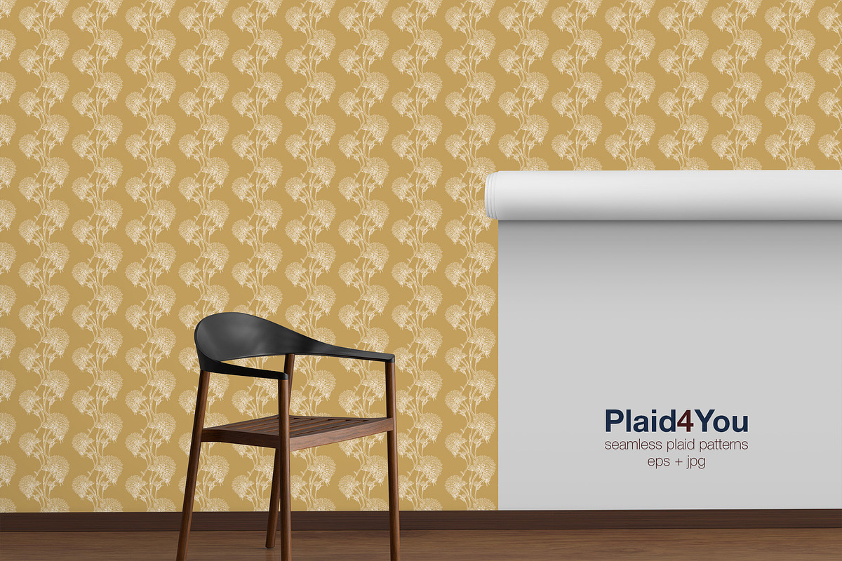 Floral Pattern & Flower Print, a Pattern Graphic by Plaid4You (Photo 12 of 12)
