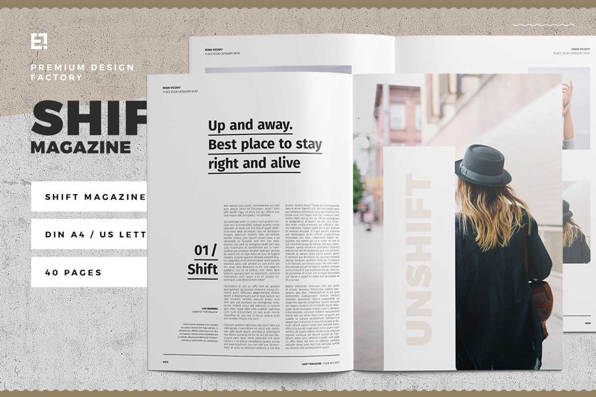 Shift Magazine, a Magazine Template by Egotype (Photo 9 of 26)