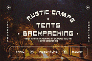 GUBAM - Bold Retro Vintage Font, a Sans Serif Font by Rightwheels (Thumbnail 8 of 11)