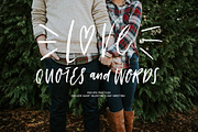 VALENTINE'S LOVE quotes overlays set, an Object Graphic by Artnis (Thumbnail 1 of 7)