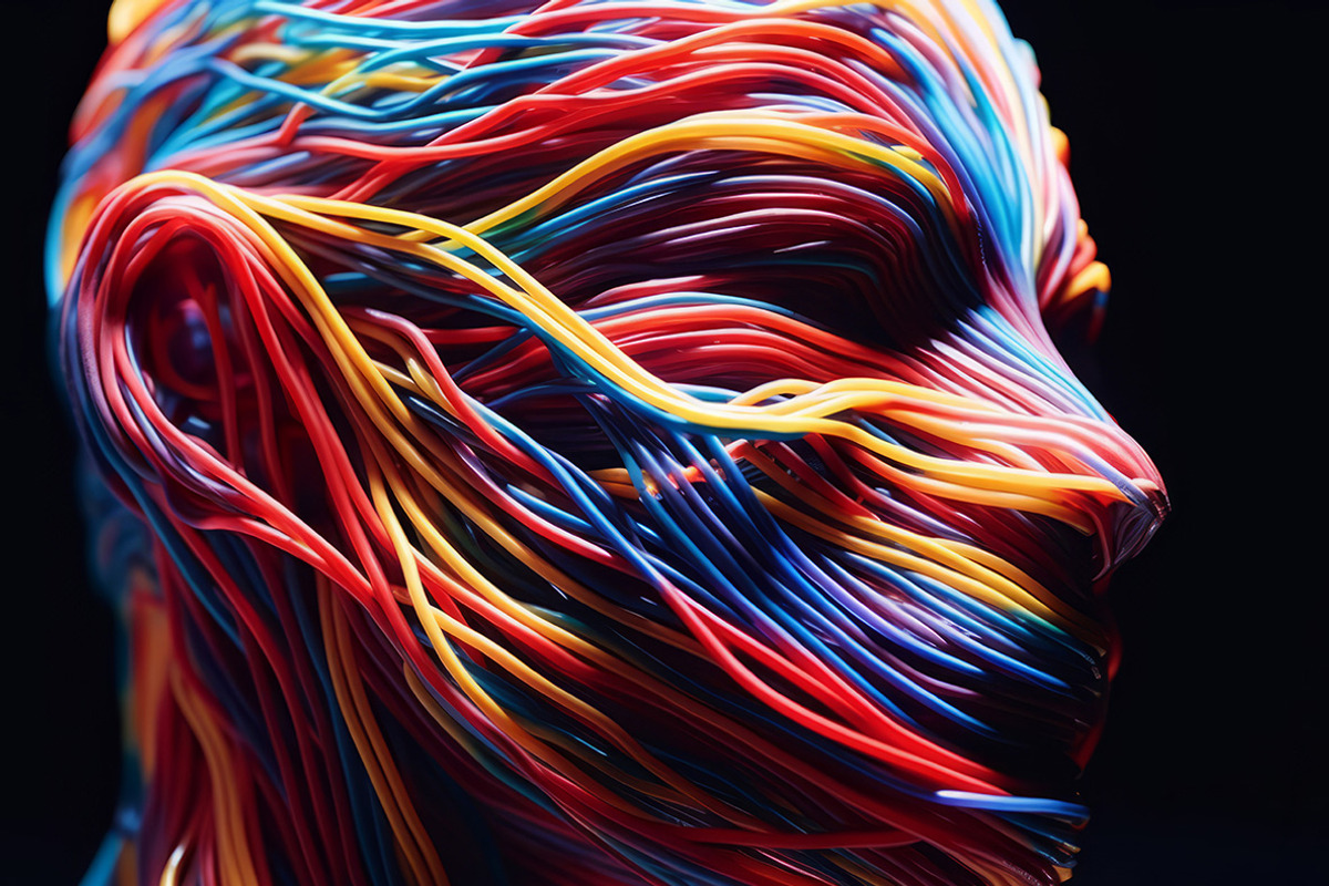 Human Wires. 40 images, a Technology Illustration by Handmadefont (Photo 3 of 11)