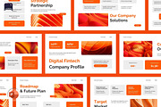 Digital Fintech Pitch Deck, a Presentation Template by Claymoon Lab (Thumbnail 2 of 7)