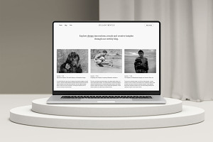 Boyle Squarespace 7.1 Website Theme