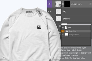 Premium Sweatshirt PSD Mockup