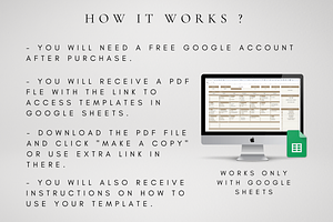 Google Sheets Monthly Calendar 2024