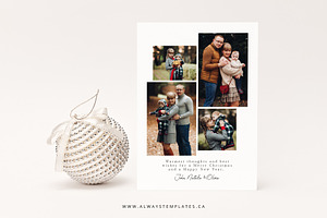 Christmas Card Template CC151