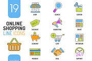 Business Online Shopping Icons, a Finance Illustration by TAlex (Thumbnail 5 of 6)