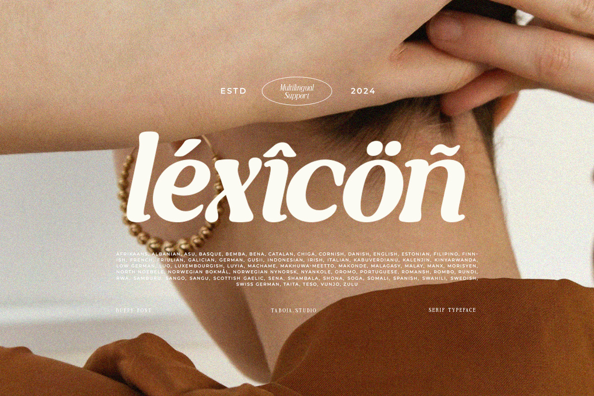 TBJ Buffy - Light & Italic Serif, a Serif Font by Taboja Studio (Photo 10 of 10)