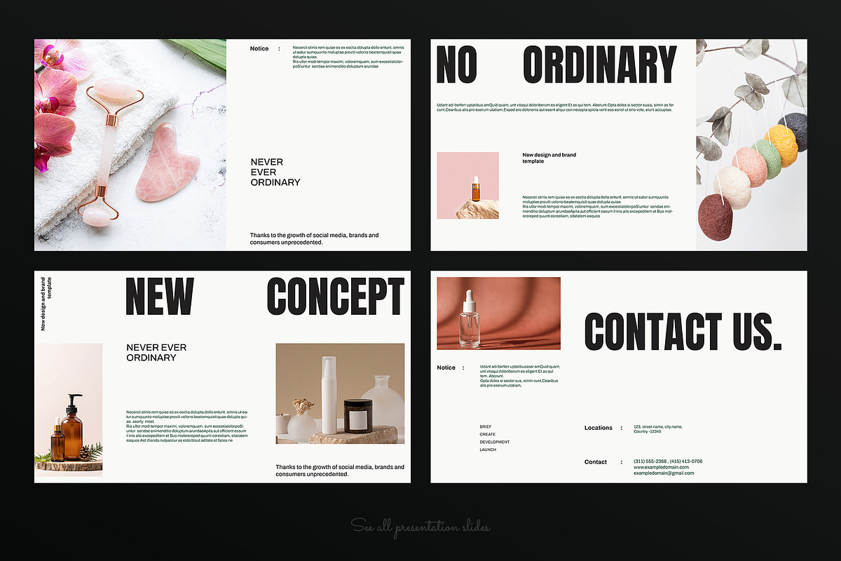 Portfolio Presentation Template, a Presentation Template by E-Type (Photo 5 of 5)