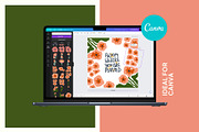 Modern Flora. 2 | Wall Art Creator, an Object Graphic by Leleka.Store (Thumbnail 15 of 19)