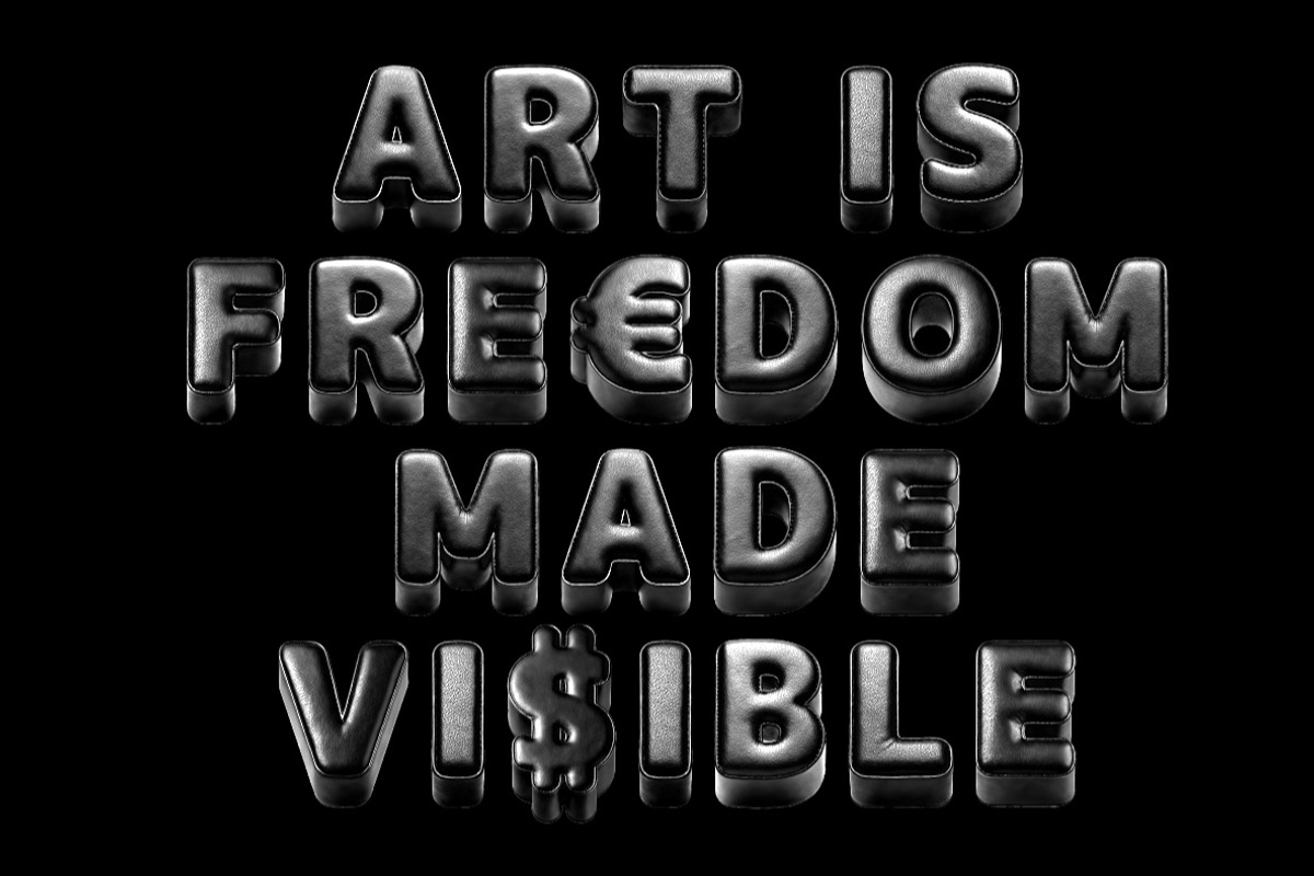 Black Leather Font, a Sans Serif Font by Handmadefont (Photo 4 of 10)