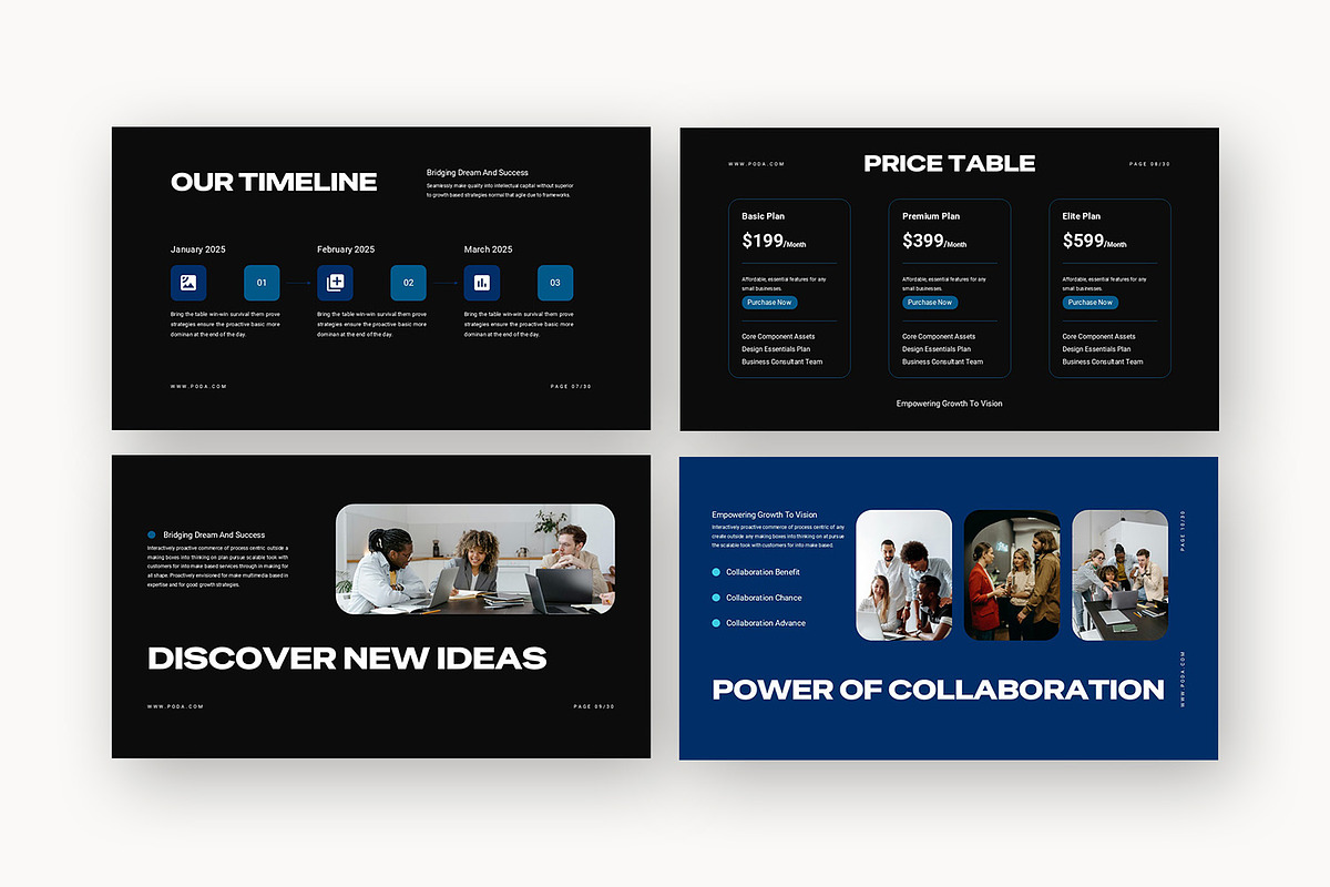 Poda : Pitch Deck Google Slides, a Presentation Template by Punkl Camp (Photo 10 of 16)