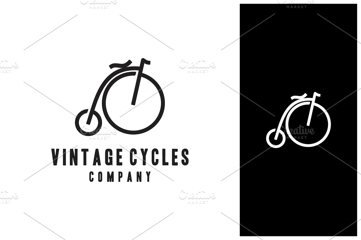Vintage Cycle Bike Logo, a Branding & Logo Template by Atlantis X Nurman Arbai (Photo 1 of 2)