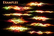 25 Decorative Wave Brushes, a Brush Add-On by xresch (Thumbnail 5 of 5)