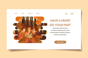 Fox - Banner & Landing Page