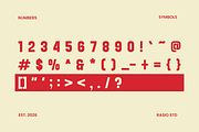 Gravix Bold Modern Sans Serif Font, a Sans Serif Font by Rasio Studio (Thumbnail 4 of 9)