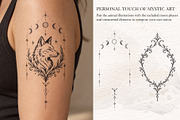 Mystic Animals & Celestial Bundle, an Animal Illustration by Christine Krahl (Thumbnail 7 of 17)